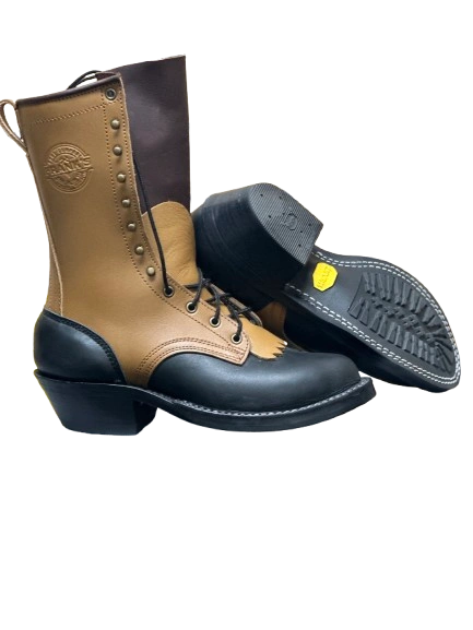 #57 Frontier Packer – Unikke Læderstøvler til eventyr: L-9EE & R-9F, prisvindende kvalitet, kun $430!